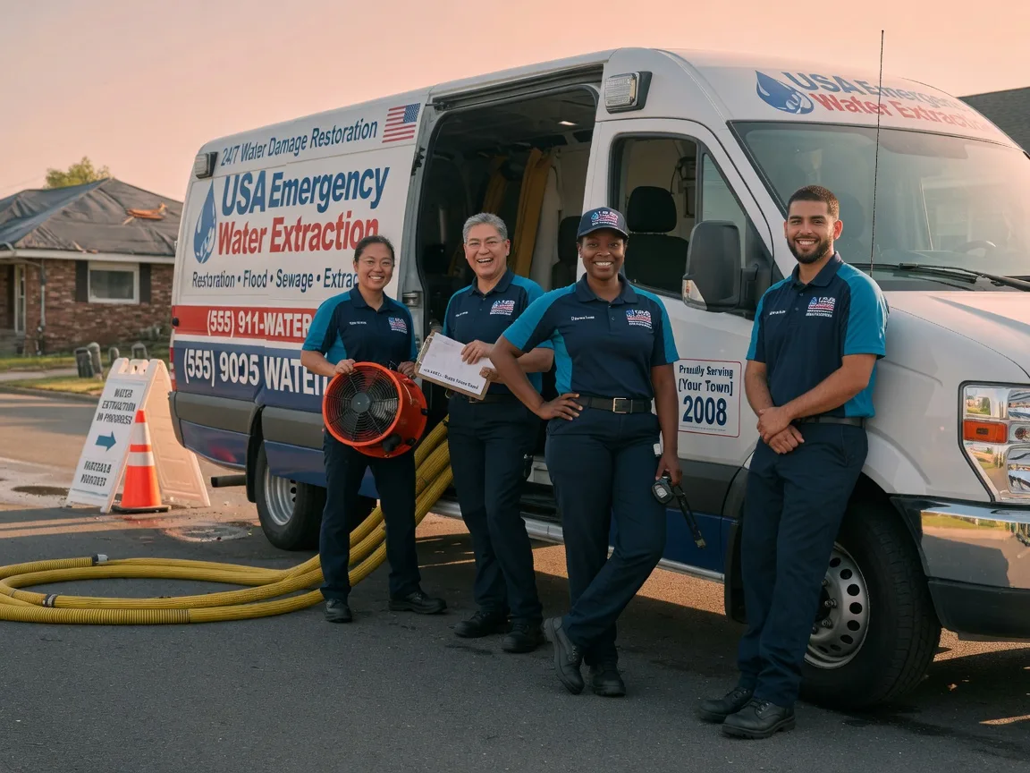 Emergency Water Removal company in Pottsville, TX